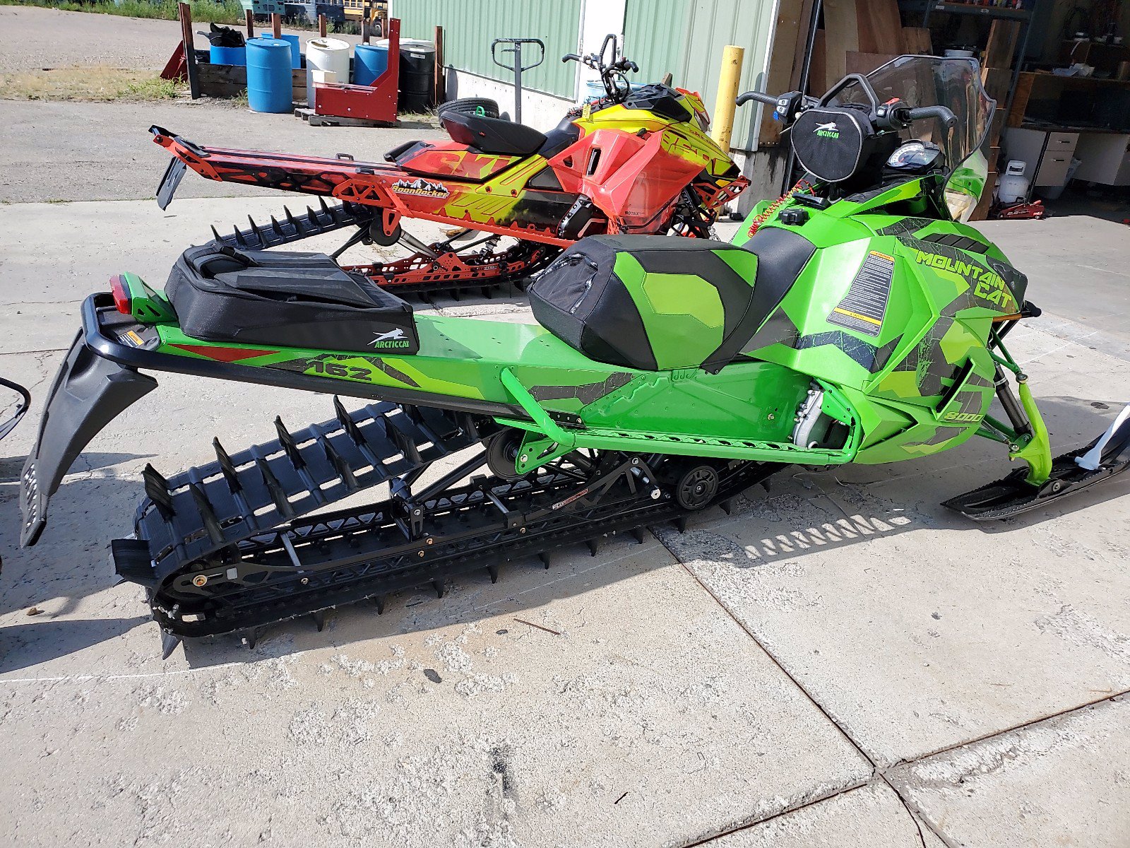 Pre-owned 2017 Arctic Cat M8000 In Boise #z0185p 