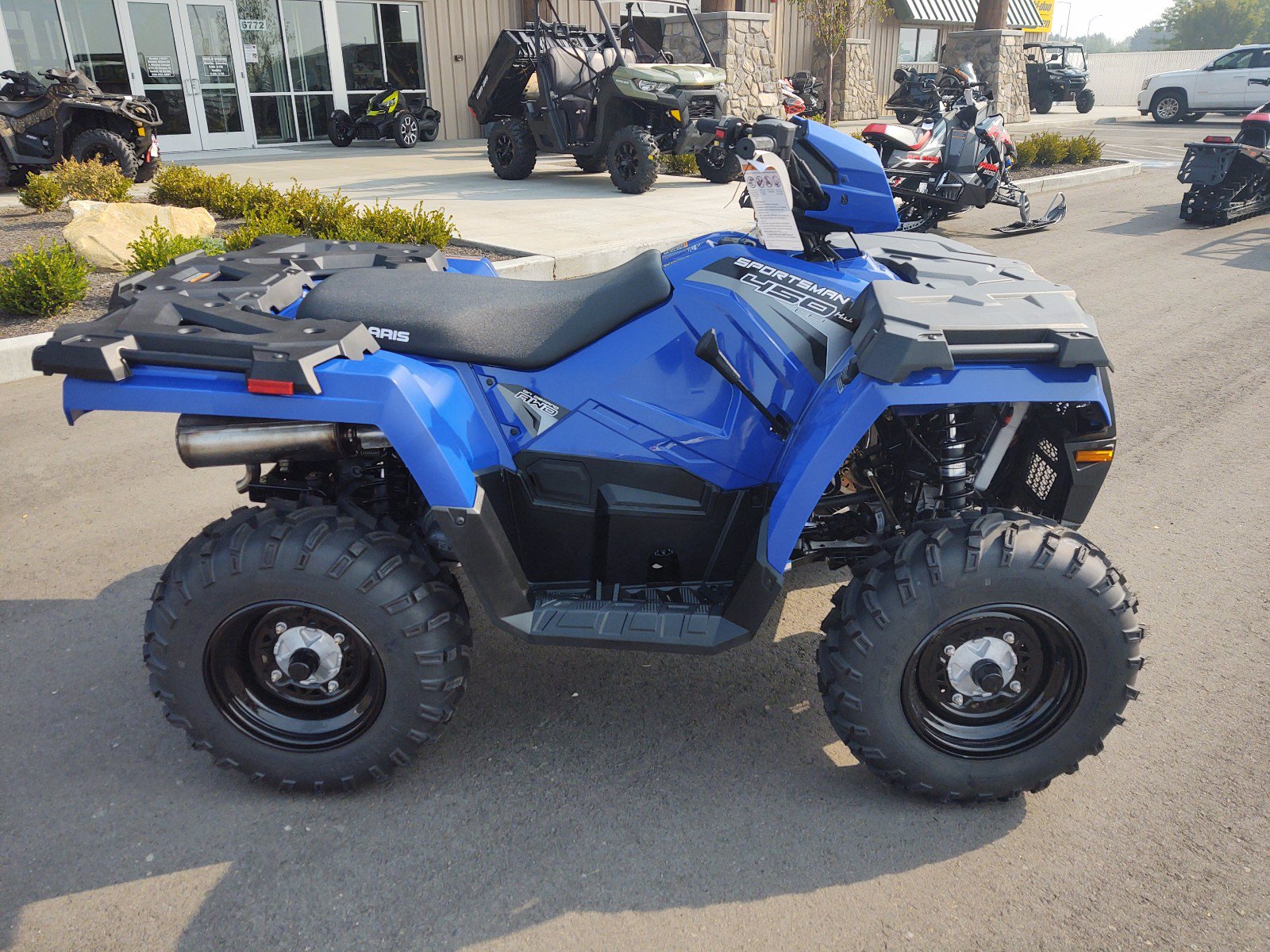 New 2020 POLARIS SPORTSMAN 450 HO ATV in Boise POL327 Dennis Dillon