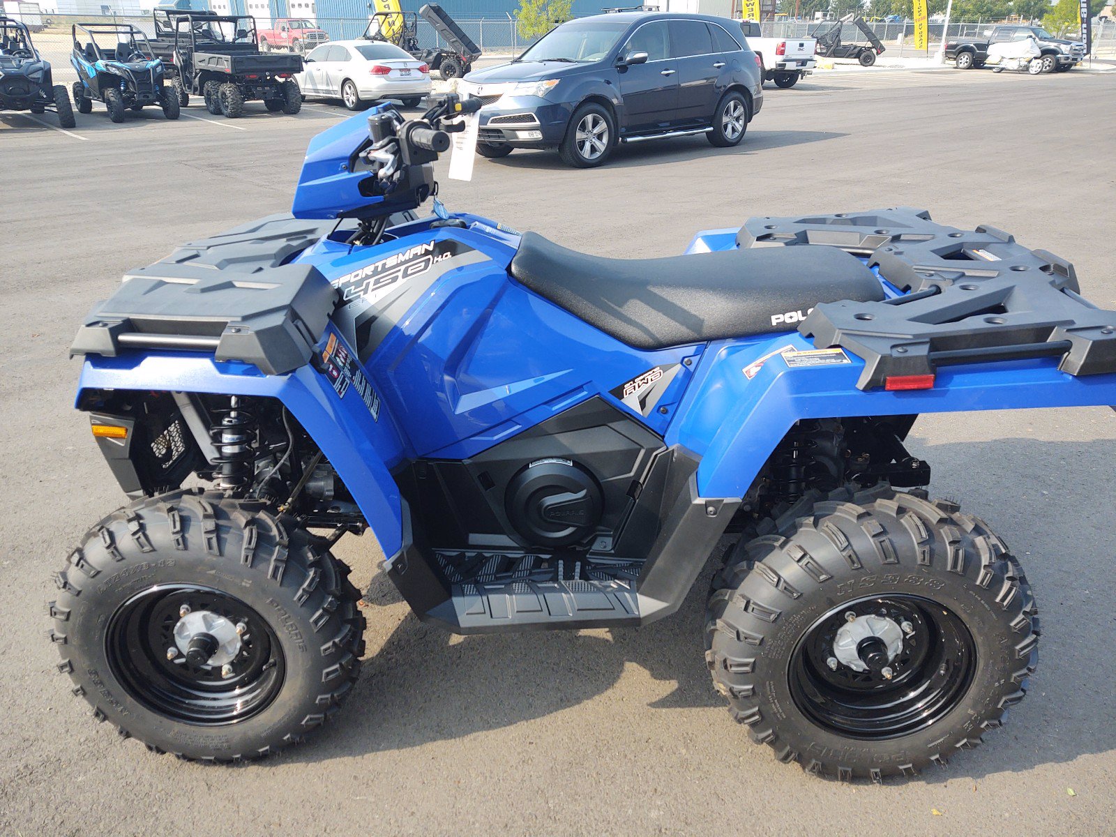 New 2020 POLARIS SPORTSMAN 450 HO ATV in Boise POL327 Dennis Dillon